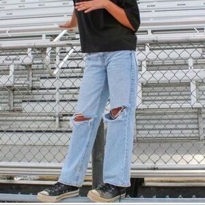 AE Strigid High-Waisted Stovepipe Jeans